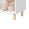 Kumasinova 4/3-Tier Kids Bookshelf with Book Display,Bookcase with Safety Features,Children's Toy Storage Organizer for Bedroom,Playroom,White - 3 of 4