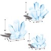 Beistle Winter Wonderland Ice Crystal Stand-Ups, Asstd, (3/Box) Multicolored - 3 of 3