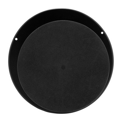 Black Iron 12" Contemporary Indoor Outdoor Planter Pot with Stand