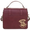 Harry Potter Hogwarts Satchel Maroon Crossbody Handbag - 3 of 4