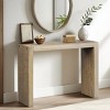NicBex Modern Minimalist Console Table for Entryway,Rustic Wood Grain Entryway Table Foyer Tables for Hallway,Kitchen,Living Room - 4 of 4