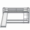YOOCOZZ Twin over Twin Bunk Bed with Convertible Slide and Ladder - 4 of 4