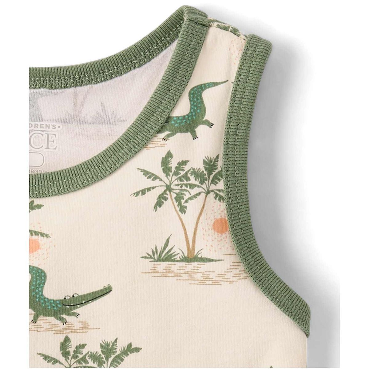 The Children's Place Toddler Boys Sleeveless Crocodile Tank Top - thumbnail 4