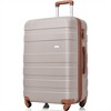 BEAFUP Set of 3 Luggage ABS,Hardshell Hardside Lightweight Durable Suitcase sets,Spinner Wheels Suitcase with TSA Lock 20''24''28'' - 2 of 4