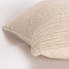22"x22" Oversize Solid Striped Square Throw Pillow Cover - Rizzy Home - 2 of 4