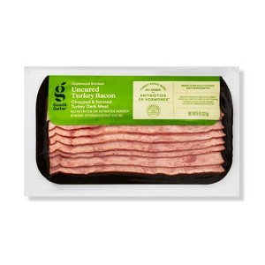 Applewood Smoked Uncured Turkey Bacon - 8oz - Good & Gather™ - 1 of 3