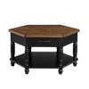 NicBex Minimalist Elegant Console Table with Unique Design,Wooden Narrow Entryway Table for Living Room,Hallway - 3 of 4