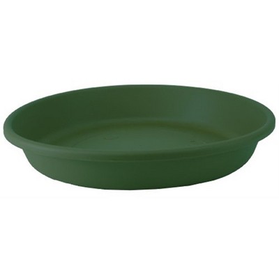 The HC Companies Classic Saucer for 14" Pot, Evergreen, 13.8in