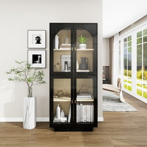 Storage Cabinet with Acrylic Door for Living Room, Dining Room, StudyStorage Cabinet with Acrylic Door for Living Room, Dining Room, Study - 1 of 4