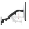 Monoprice 2-Segment Wall Mount For Monitors Up To 27 Inch | Adjustable Gas Spring - Workstream Collection - 3 of 4