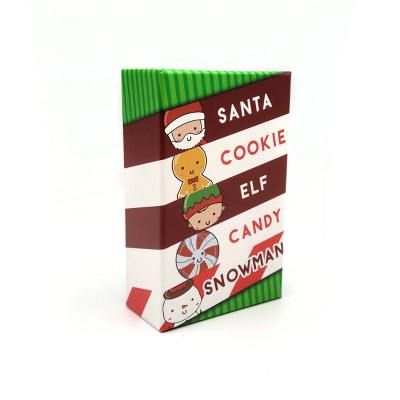 Santa Cookie Elf Candy Snowman Card Game