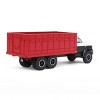 1/64 1983 Chevrolet C70 Tandem Grain Truck w/ Black/White Cab & Red Bed 51433-C - 3 of 4