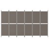 vidaXL 6-Panel Room Divider Anthracite 118.1 - 3 of 4