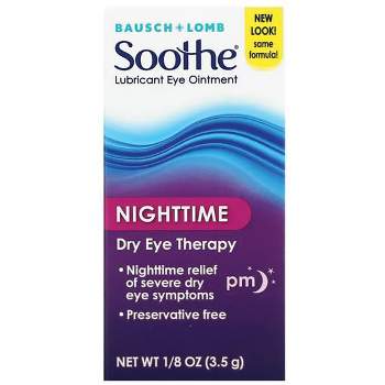 Bausch & Lomb Soothe Lubricant Eye Ointment - Nighttime 1/8 oz Ointment
