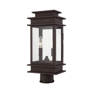 Livex Lighting Princeton 2 - Light Post Light in  Bronze - 1 of 4