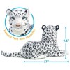 Sinovia The Snow Leopard - Squeeze Me! - 17 Inch Stuffed Animal Plush - 2 of 4
