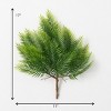 Sullivans Artificial Full & Lavish Long Fern Bush 17"H Green - 3 of 3