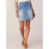 Women's High Rise Double Button Skirt with Pockets - Democracy - 4 of 4