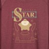 Women's - Disney - Star of Importance Lightweight French Terry Wide Neck Long Sleeve Shirt - 2 of 4