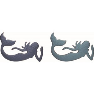 Transpac Metal Mermaid Wall Decor Set of 2 - 1 of 1