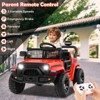 Costway 12V Kids Ride on Truck Car Battery Powered Electric Vehicle with Remote Control White/Purple/Red/Blue/Black/Pink - 4 of 4