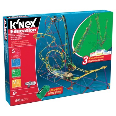 knex roller coaster building set