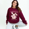 Simply Sage Market Women's Graphic Sweatshirt Coquette Cottontail Bunny Club - 2 of 4