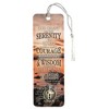 Dicksons Serenity Prayer Beach Sunset 6 inch Paper Tassled Bookmark with Coin Pack of 15 - 2 of 4
