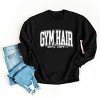 Simply Sage Market Gym Hair Varsity Sweatshirt - 3 of 4