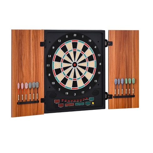 Toy Time Kids' Magnetic Roll-up Dart Board And Bullseye Game With