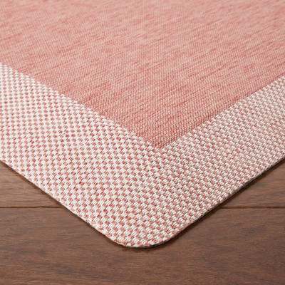 Spice Red Heathered Anti-Fatigue Kitchen Mat, 19.6" x 39"