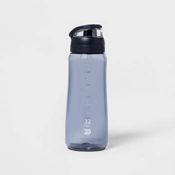 32oz Vacuum Insulated Stainless Steel Water Bottle Black - All In