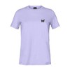 Dalix Butterfly Embroidered Cotton Relaxed Fit Short Sleeve Crewneck Tee Shirt Women - 3 of 4