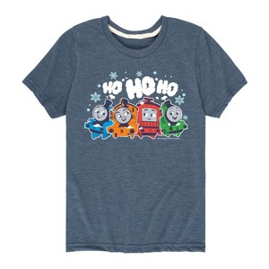 Boys' - Thomas & Friends - Christmas Ho Ho Ho Short Sleeve Graphic T-Shirt - 1 of 4