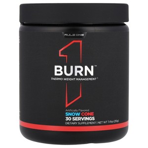 Rule One Proteins Burn™, Thermo Weight Management, Snow Cone , 7.41 oz (210 g) - 1 of 3