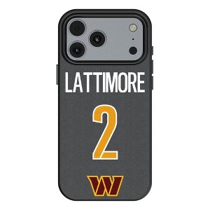 NFL Washington Commanders Players Game Tactic MagSafe Compatible Cell Phone Case for Apple iPhone 17 Series - 1 of 4