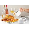 Kook Ceramic Gravy Boat and Warmer, White, 17 oz - 4 of 4