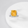 Ross-Simons 5.30 Carat Citrine and .20 ct. t.w. White Topaz Ring in Sterling Silver - 4 of 4
