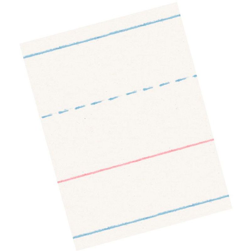 Pacon Multi-Program Handwriting Paper, 1-1/8 Inch Rule, 10-1/2 x 8 Inches, Pack of 500, 2 of 4