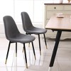 Dexmalle Set of 4 Contemporary Fabric Dining Chairs - 3 of 4
