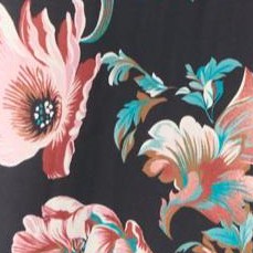 black scroll garden