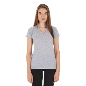 Minus33 Merino Wool Micro Weight - Women's Wool V-Neck T-Shirt Woolverino - 1 of 4