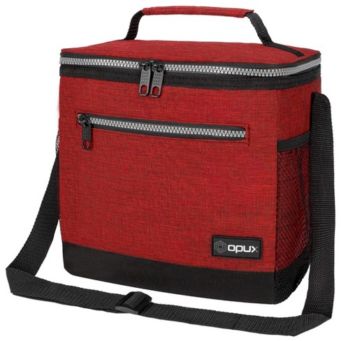 Opux Double Decker Lunch Box Men Women, Insulated Leakproof Cooler