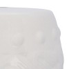 Panthea 18" Garden Stool - Indoor/Outdoor - ACS5206 - White - Safavieh - 4 of 4