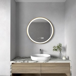Ozarke Gold Frame LED Vanity Mirror - 1 of 4