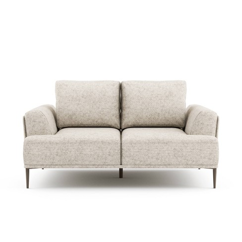 HOMES: Inside + Out Tubera 65" Loveseat Chenille T Seat Cushion with Extendable Back - image 1 of 4