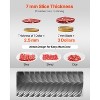 VEVOR Meat Cutter Machine Blade, 7 mm Blade for Commercial Meat Cutter, One Set Blade for SJY-DQ90 Meat Cutting Machine, Stainless Steel, Silver - 4 of 4