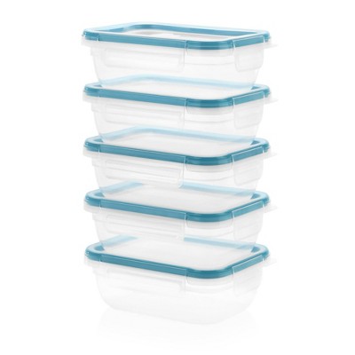  Snapware Total Solutions 3-Cup Plastic Meal Prep Container Set - 10pc 