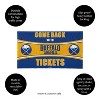 Evergreen Come Back with Tickets Buffalo Sabres 28" x 16" Woven PVC Indoor Outdoor Doormat - 3 of 4