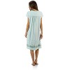 Casual Nights Women's Flowery Short Sleeve Nightgown - 3 of 4
